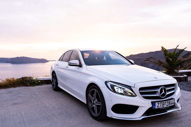 24h Luxury Santorini Transfer or Arrival or Departure one way - What the 1 to 2 hour ride actually feels like