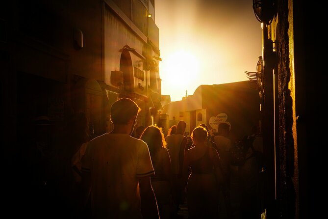 5 Hours Private Guided Tour of Santorini - Pyrgos and Prophet Elias: looking up instead of looking down