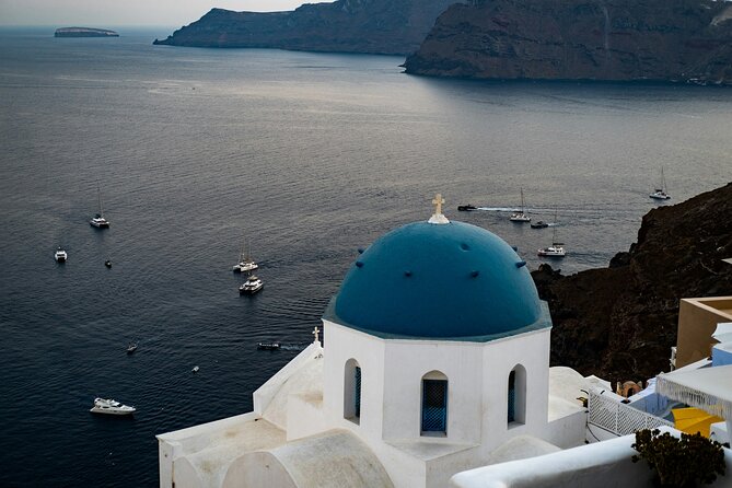 5 Hours Private Guided Tour of Santorini - Akrotiri optional archaeology, plus two beaches that feel totally different