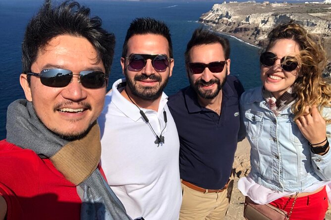6-h Discover Santorini: Culture, Views & Wine Private Tour - Perissa Black Sand Beach Break