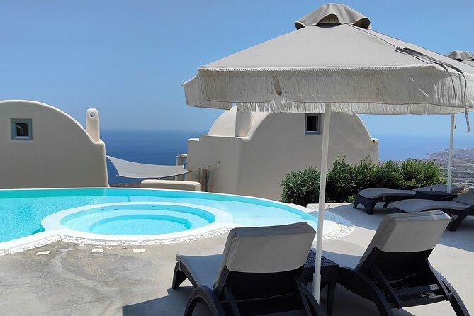 Akrotiri: Couples Massage & Pool Day Access - Pool hour access: outdoor soaking with the basics handled