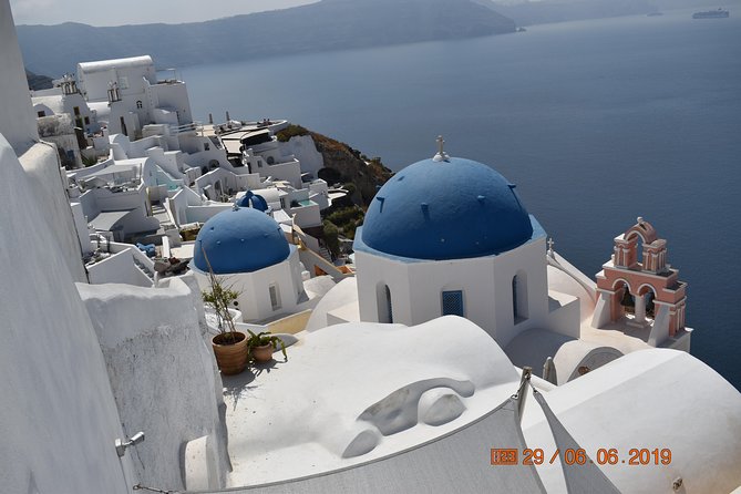 All of Santorini in 6 hours (private) - Stop One in Firostefani: Volcano Views Before the Oia Rush