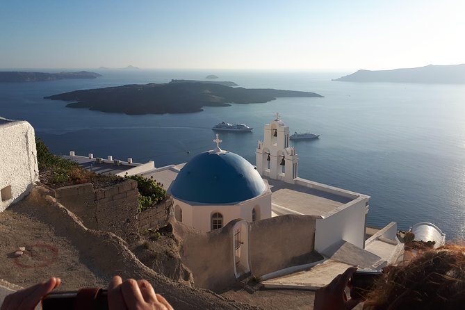 Amazing sightseeing in Santorini - Red Beach: volcanic drama you can actually see up close
