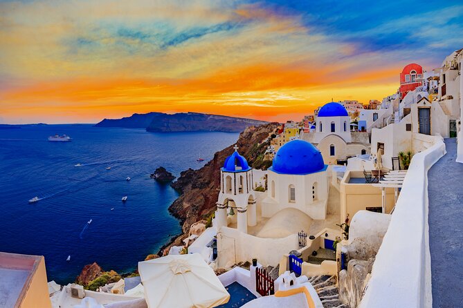 Best of Santorini Full Day Private Trip From Mykonos - Pyrgos and Profitis Ilias: A Different Side of Santorini