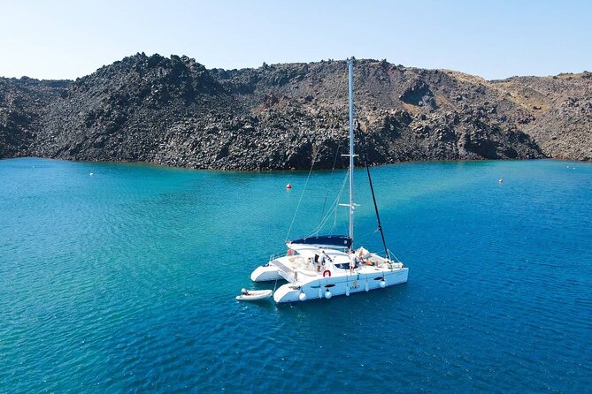 Best of Santorini Private Half-Day Catamaran Cruise with transfer and meal - Round-trip Hotel Transfer, and Why It Matters More Than You Think