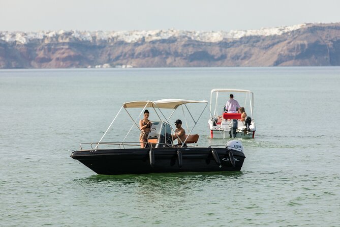 Boat Rental in Santorini License Free - License-Free Private Motorboat Day, what you’re really buying