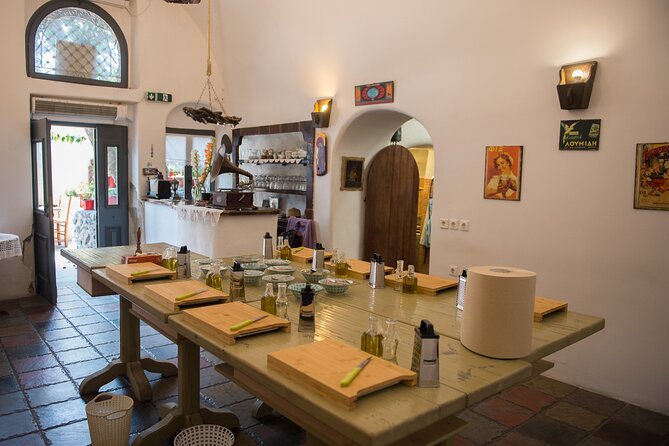 Cooking Class in Traditional cave house in Santorini! - Small group up to 15, with real question time