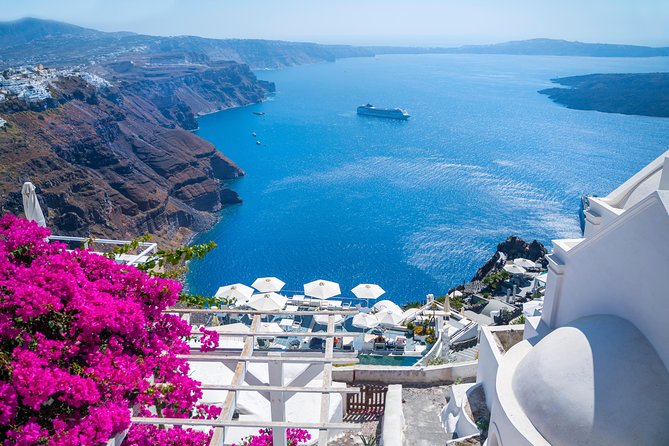 Discover Santorini in a Day- Private Tour 6 hours - Perissa Black Beach for 10 Minutes: Volcanic Color, Quick Footprints