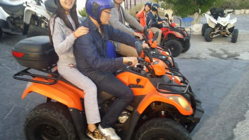 Discover Santorini on Quadbike Available with pick up! - Key highlights at a glance