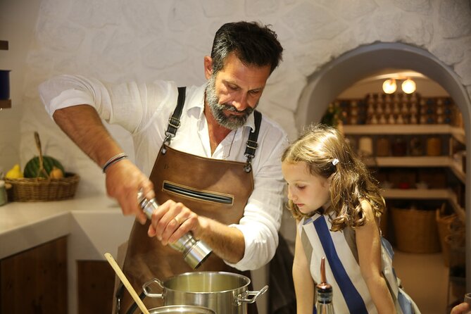 Exclusive Cooking Experience in our Cave Home by Petra Kouzina - Your Lunch on the Terrace: Homemade Meal, Dessert, and Greek Coffee