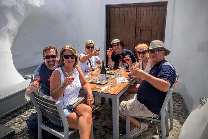 Experience Santorini: Wine Tasting Small Group Tour - Stop 3: Artemis Karamolegos Winery, volcanic soils, and local cheese and olives