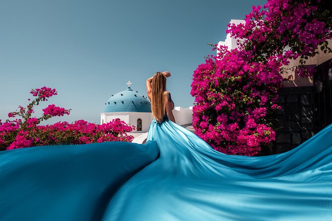 Flying Dress Express - Meeting Point at Aegean Restaurant, Imerovigli