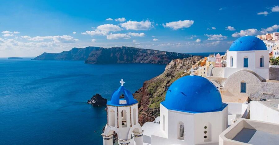 From Heraklion/Crete: Santorini Island Guided Day Trip - Clifftop Fira: The Capital Town That Feels More Real
