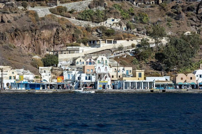 From Santorini: Volcano Cruise With Oia Sunset - Thirassia Island Time and the Temporary Port Closure Change