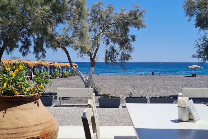 Full-Day Private Tour of Santorini Caldera & The Most Famous Sightseeing - Stop 4: Akrotiri Lighthouse, old Greek sea guidance plus Minoan context