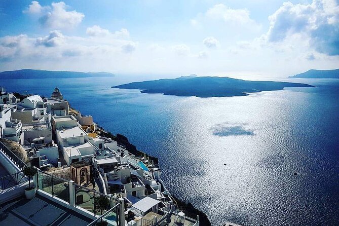 Full Day Private Tour to Santorini - Firostefani and the Blue Domed Church: the postcard start