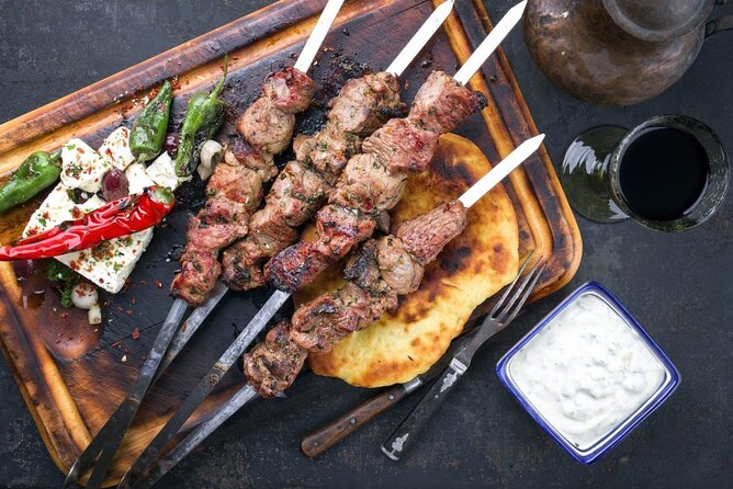 Greek Cuisine Cooking Class in Santorini with Recipes and Wine - The Meal Moment: Wine, Bottled Water, and a Full Plate