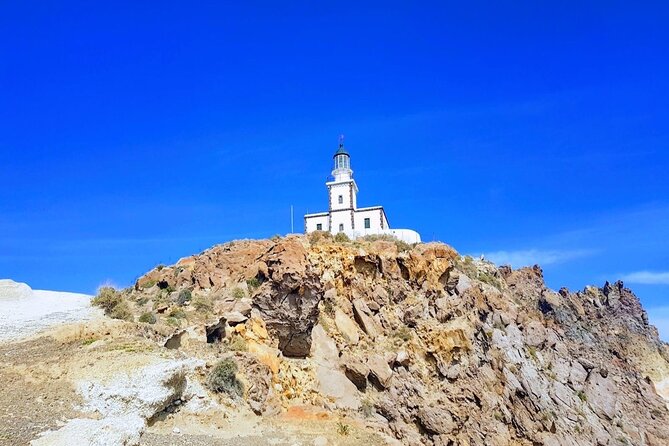 Half-Day Inland Fishing Tourism Sunset Tour with Dinner - Your afternoon starts in Vlychada, the working port side of Santorini