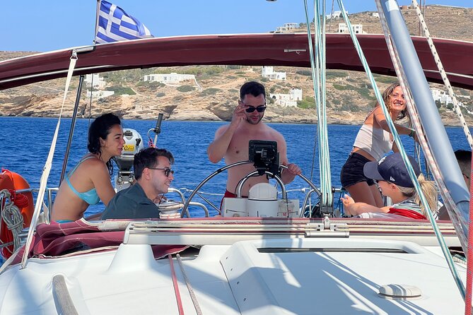Half day Private Sailing cruise in Santorini island up to 6 pax - A half-day sail that actually feels like Santorini