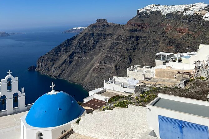 Half-Day Santorini Private Tour - Red Beach and Perivolos Black Sand, two coasts with totally different drama
