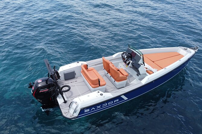 Half Day Saxdor Boat Rental in Santorini - Key highlights to know before you go