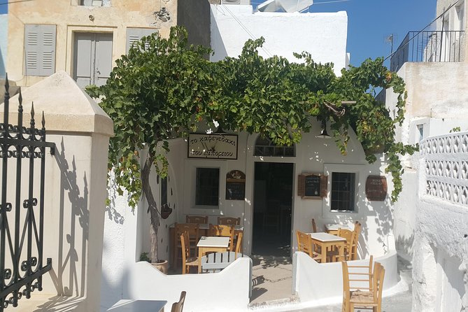 Hidden villages: Private tour 5-Hour - Stop 4: Perivolos Beach Black Sand, Plus Local Family Tavern Time