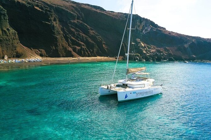 Island Hopping: Santorini Catamaran Charter Cruise with a skipper - Time of day and meeting details that actually affect your plans