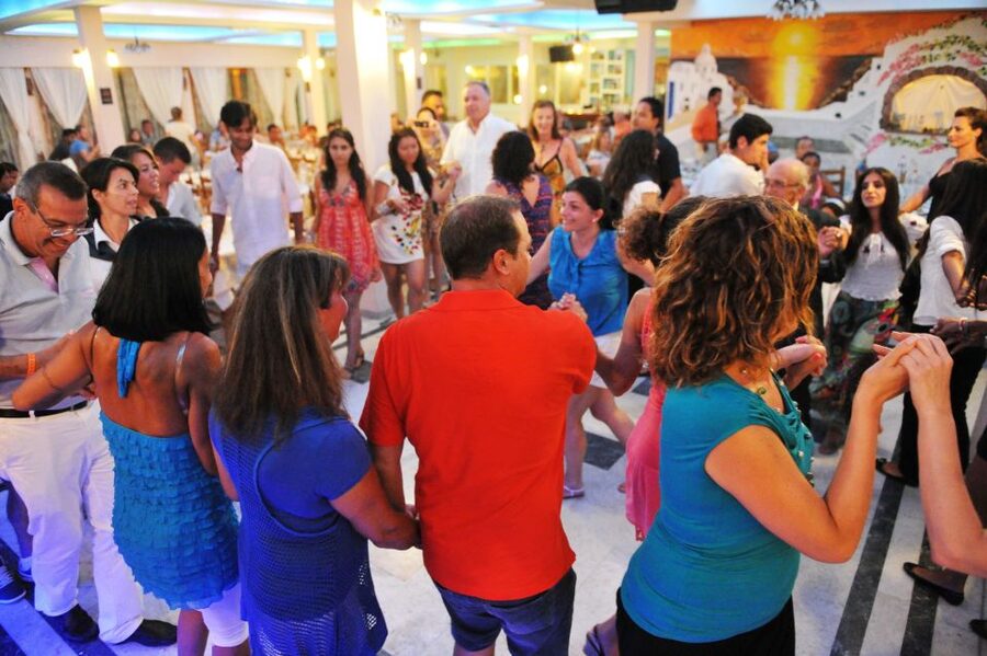 Kamari: Greek Show, Buffet Dinner, and Drinks at Dimitris - Who should book Dimitris Greek Night, and who might not