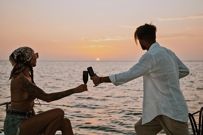 Luxury Santorini Sunset Cruise: Dinner, BBQ, Open Bar, Transfers - Volcano of Santorini: Hot Springs and the Caldera Experience