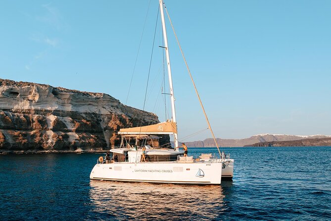 Luxury Santorini Sunset Cruise: Dinner, BBQ, Open Bar, Transfers - Dinner, BBQ, and an Open Bar: What Luxury Means Here