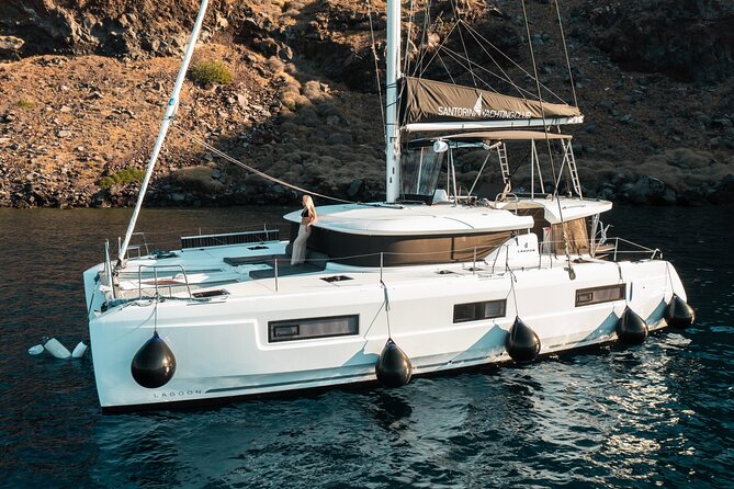 Majestic Catamaran Caldera Cruise with Snacks, Meal & Drinks - Pickup, meeting point, and how to avoid time stress