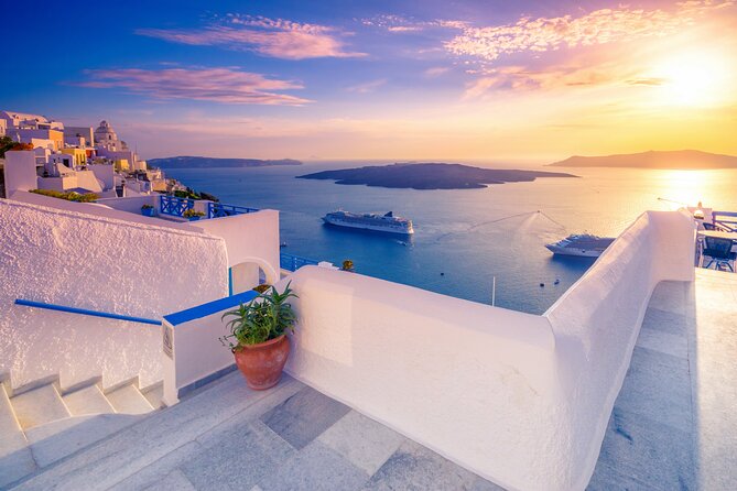 Majestic Santorini: Shore Adventure for the First-Time Cruisers - Firostefani Stop: Quick Panoramas with Maximum Photo Payoff