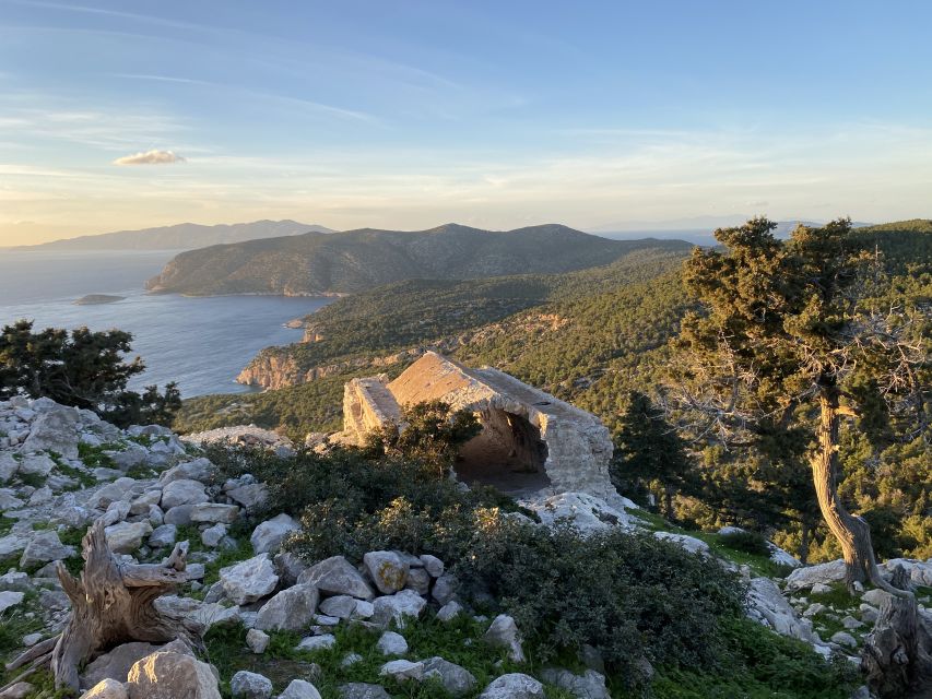 Monolithos: Small Group Hike and Sunset at Monolithos Castle - From Monolithos Village to a Red-Sand Bay You Can Only Reach by Foot