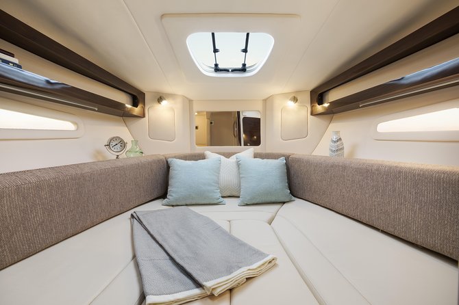 Motor Yacht (2020)Luxury Private Cruise Around Santorini - Ammoudi and Snorkeling: Short Walk Energy, Big Views