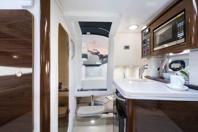 Motor Yacht (2020)Luxury Private Cruise Around Santorini - Old Port and Aspronisi: Ending With Sunset From the Water