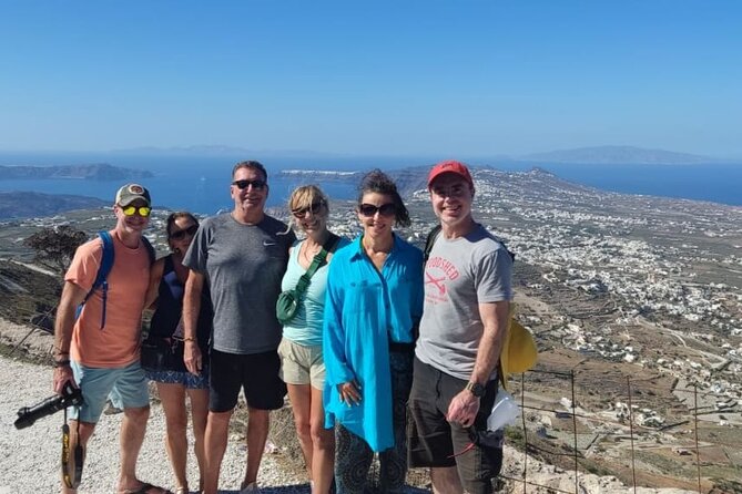 My Ultimate Full-Day Private Santorini Road Trip - Stop 4: Emporio windmills, a fast photo hit with big payoff