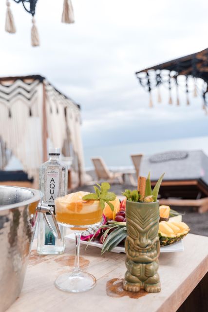 Perivolos Beach: Sun-Bed Experience FortyOne Bar Restaurant - The FortyOne Bar Restaurant menu: cocktails, international bites, and sushi-style cravings