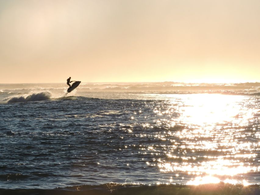 Perivolos: Private South Coast Discovery on a Jet Ski - Perivolos departure: the quick turn from sand to speed