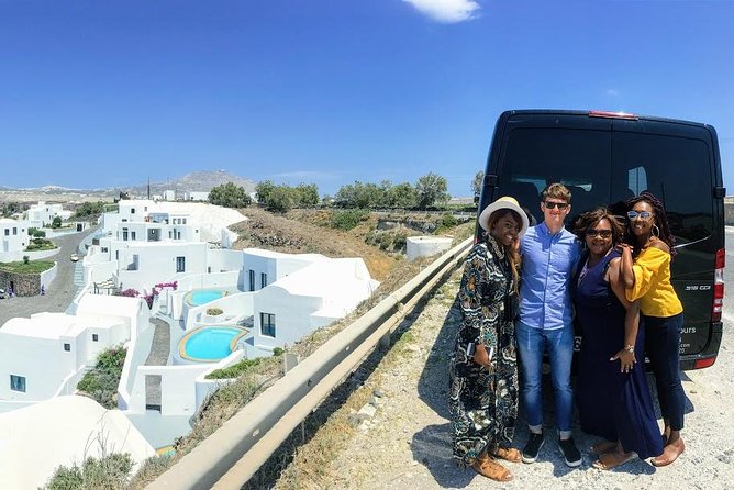 Private 5 Hours Highlights Tour by Native Guide with Wine Tasting - Mercedes rides and two-way transfers, the real value on Santorini