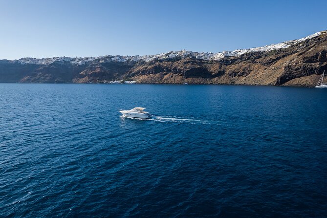 Private all included yacht Tour in Santorini - White Beach snorkeling: gear provided, so you can focus on the water