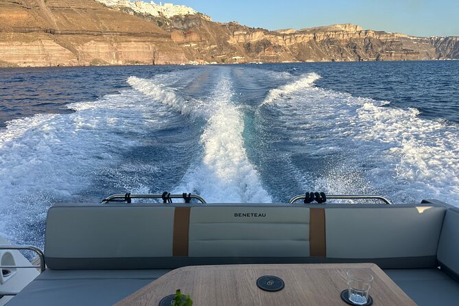 Private Caldera Cruise with Motor Yacht in Santorini - Stop 3: White Beach for that clear water swim