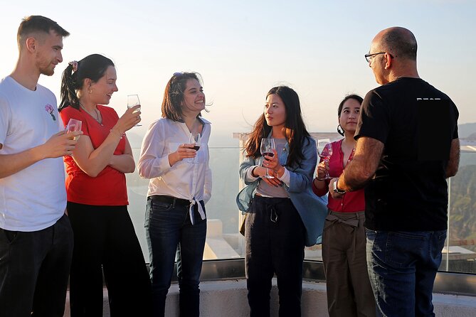 Private Captivating Santorini Highlights Tour inc. tastings - Pyrgos, the inland side of Santorini where the food shows up