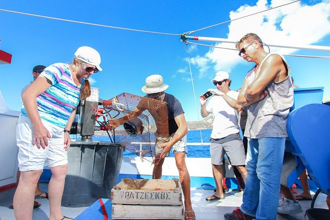 Private Fishing Tour - Morning (transportation included) - The real win: eat the catch of the day, plus Greek sides