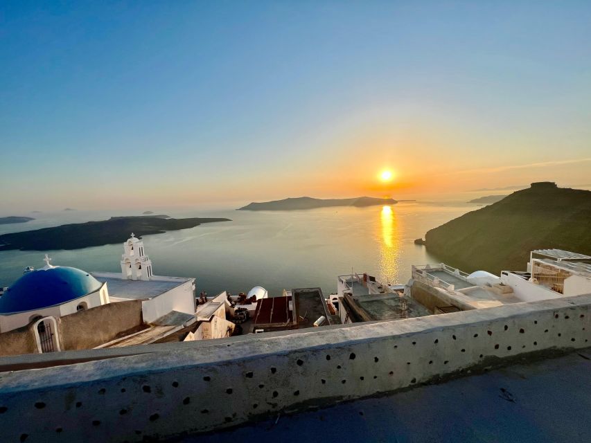 ~ Private full day Santorini road tour ~ - Pickup in Thera and the Akrotiri Setup That Saves Time
