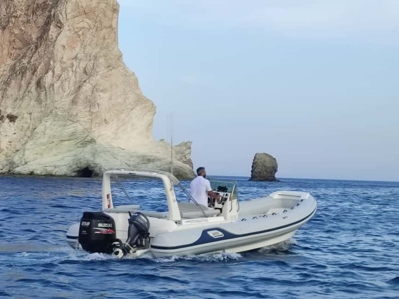 Private, fully customizable cruise in Santorini's caldera - Price and value: $406 per group up to 4