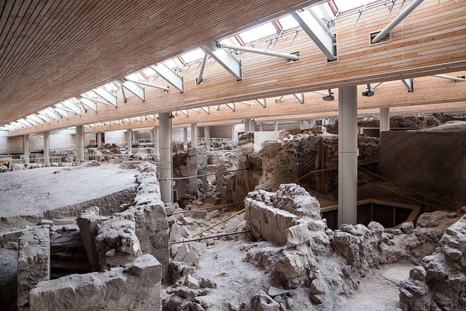 Private Guided Tour of Akrotiri Excavations in Santorini - Frescoes, religion, and everyday details that feel surprisingly human