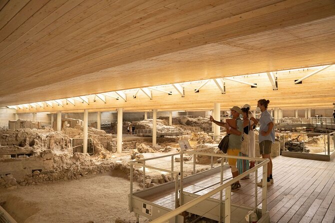 Private Guided Tour of Akrotiri Excavations in Santorini - Stop 1: Fast orientation at the Akrotiri entrance gate