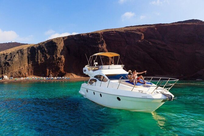 Private Motor Yacht Cruise with BBQ, Open Bar & Transfers - Red Beach first: why the short stop works