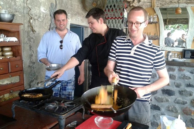 Private Santorini Cooking Class & Wine Tasting Tour - Santo Winery: More Tastings, More Varietals, More Island Character