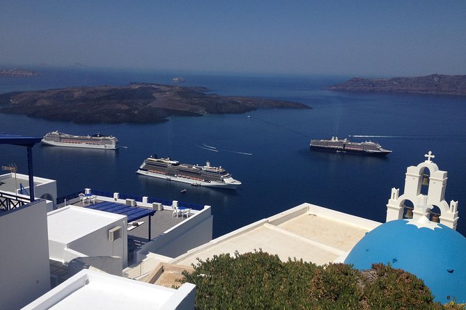Private Santorini Full-Day Guided Sightseeing Tour - Venetsanos Winery on the caldera cliffs